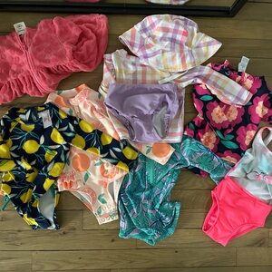 Cat & Jack / Carters Kids Swim Bundle 12 months